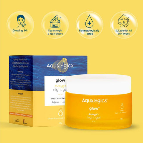 Aqualogica Glow+ Mousse Night Gel